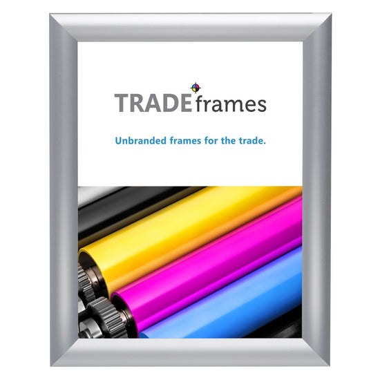 20.32 x 25.40 cm Silver Snap Frame - 25MM Profile