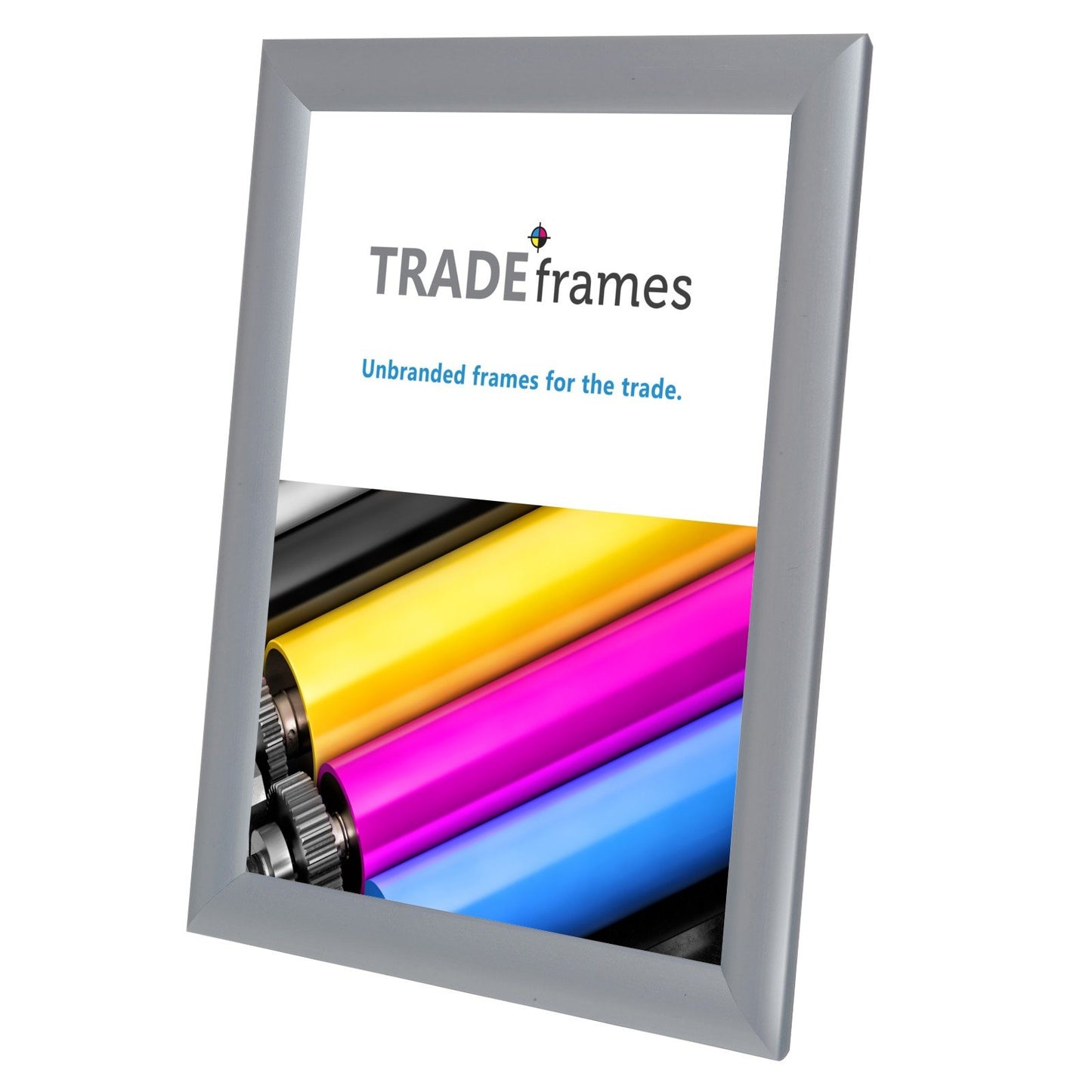 20.32 x 25.40 cm Silver Snap Frame - 25MM Profile