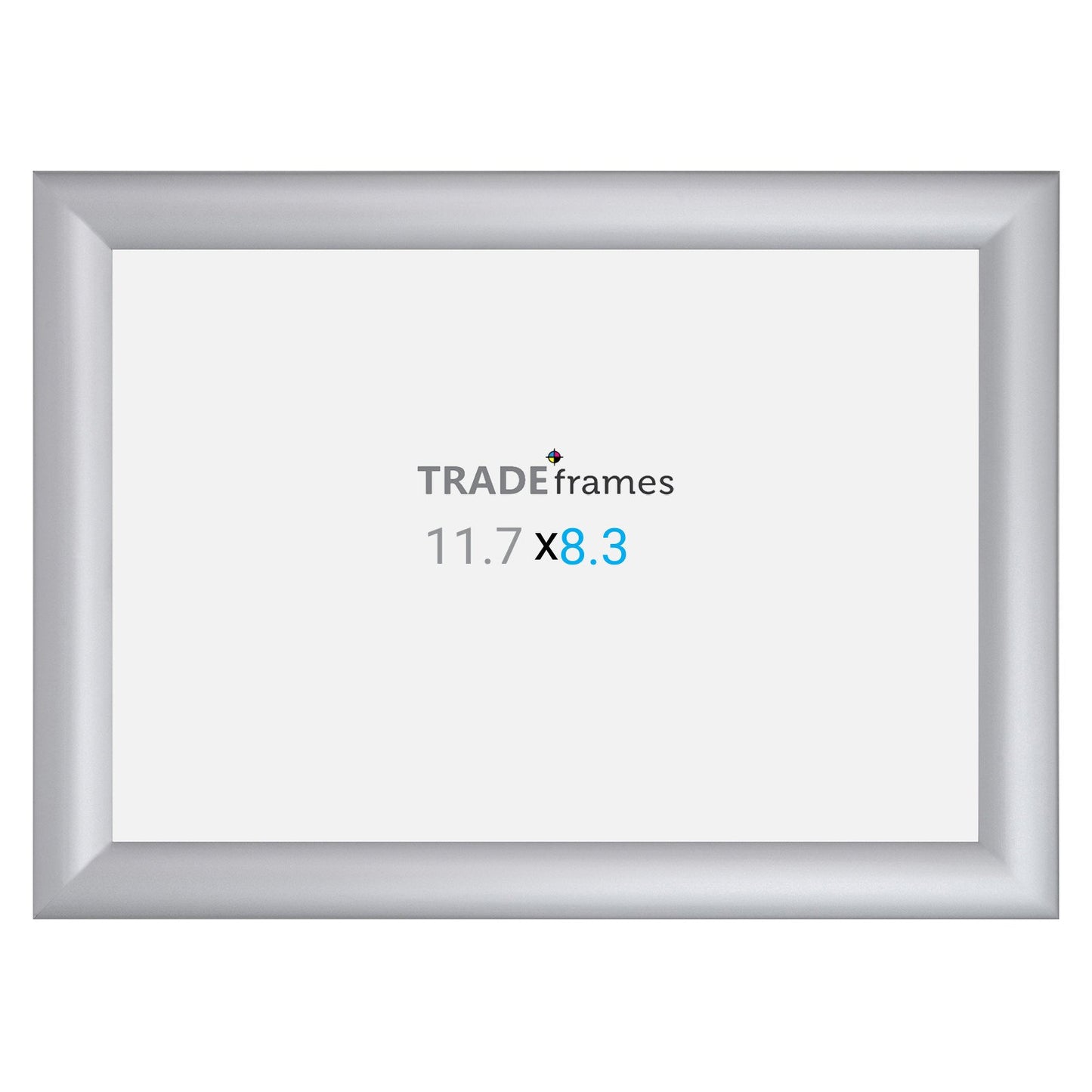A4 (29.7 x 21 cm) Silver Snap Frame - 30MM Profile
