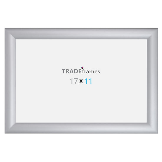 27.94 x 43.18 cm Silver Snap Frame - 30MM Profile
