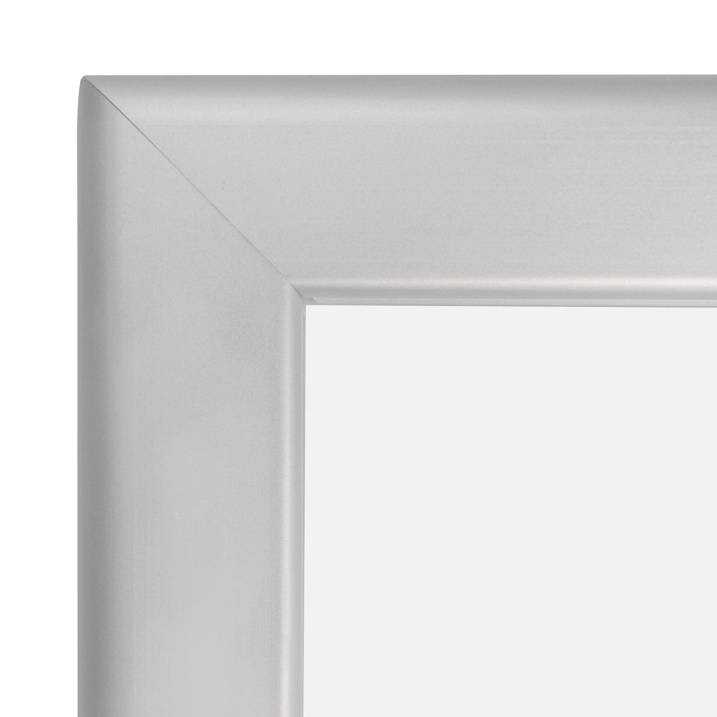 21.59 x 27.94 cm Silver Snap Frame - 32MM Profile