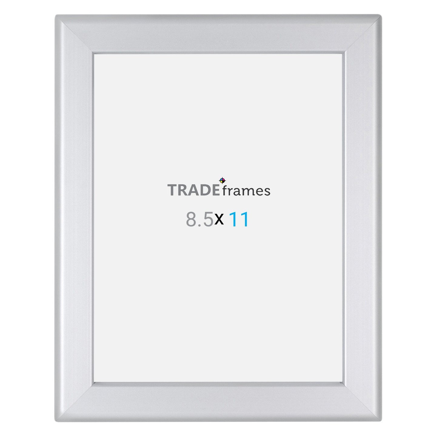 21.59 x 27.94 cm Silver Snap Frame - 32MM Profile