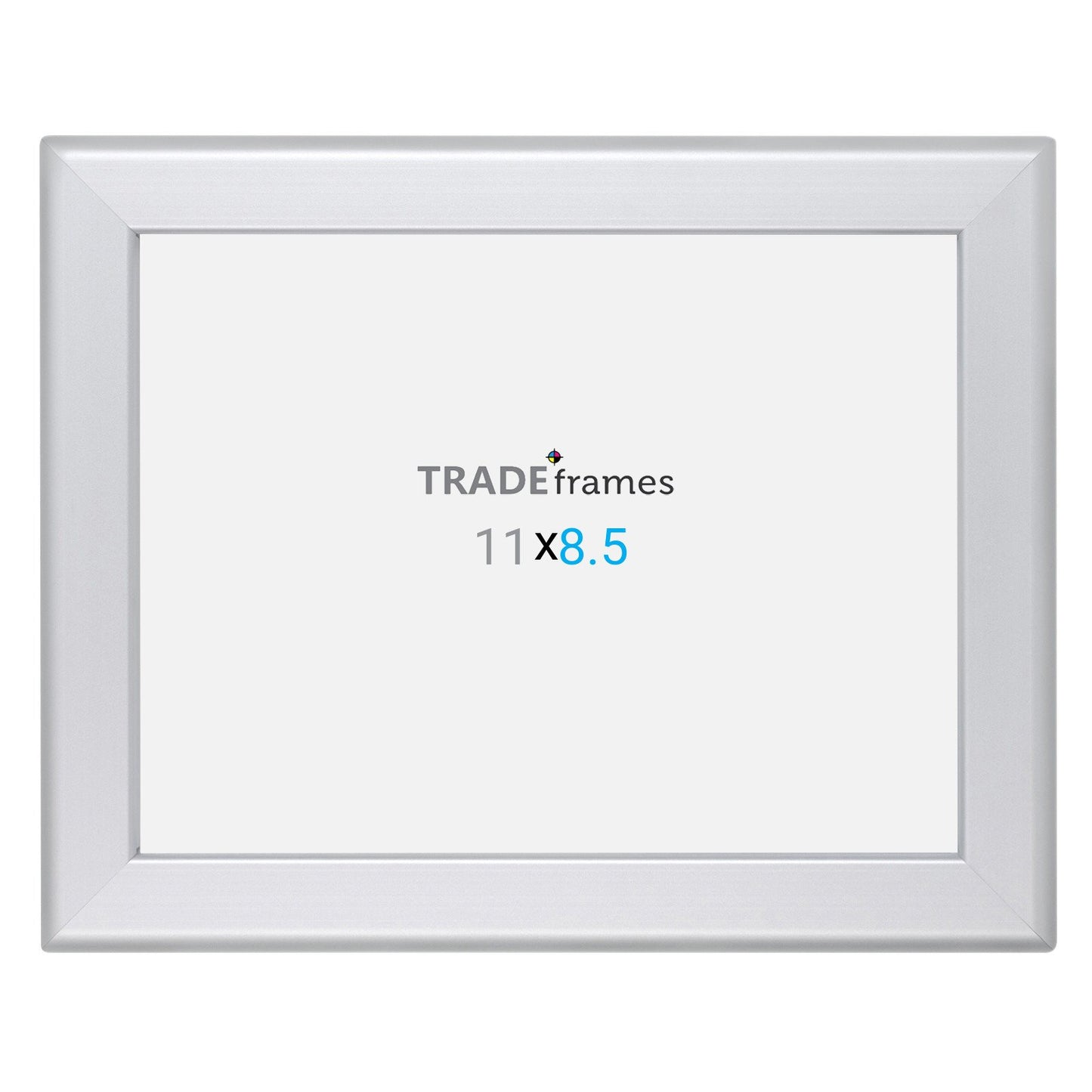 21.59 x 27.94 cm Silver Snap Frame - 32MM Profile