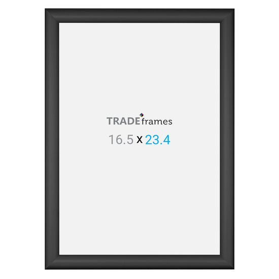 A2 (59.4 x 42 cm) Black Snap Frame - 25MM Profile