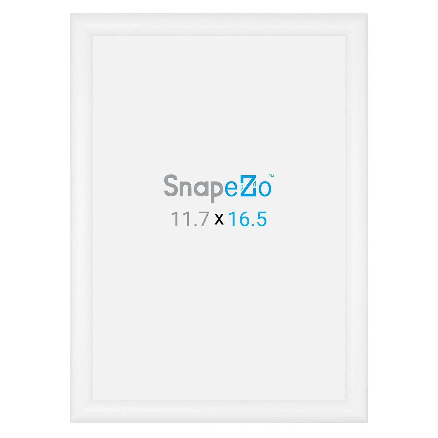 SnapeZo® A3 (42 x 29.7 cm) White Snap Frame - 25MM Profile