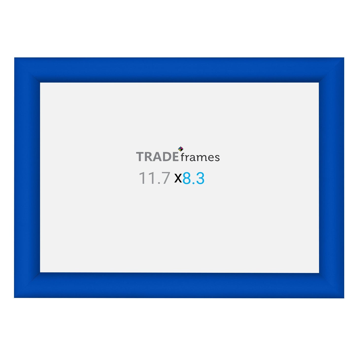 A4 (29.7 x 21 cm) Blue Snap Frame - 25MM Profile