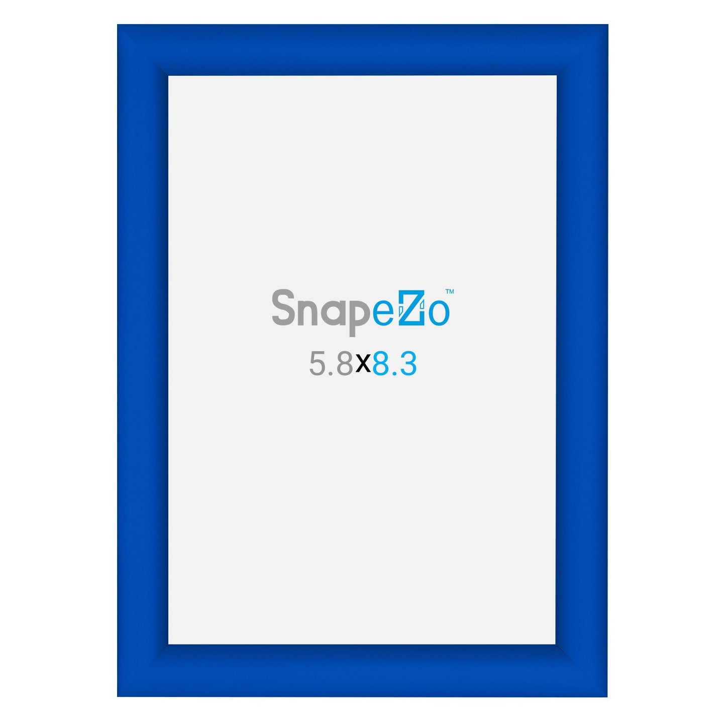 SnapeZo® A5 (21 x 14.8 cm) Blue Snap Frame - 25MM Profile