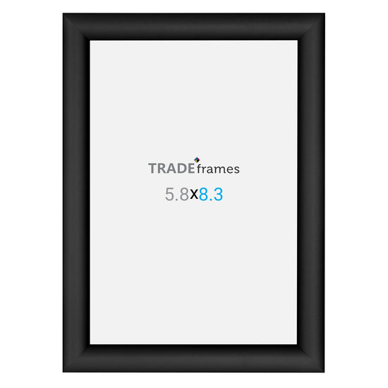 A5 (21 x 14.8 cm) Black Snap Frame - 25MM Profile