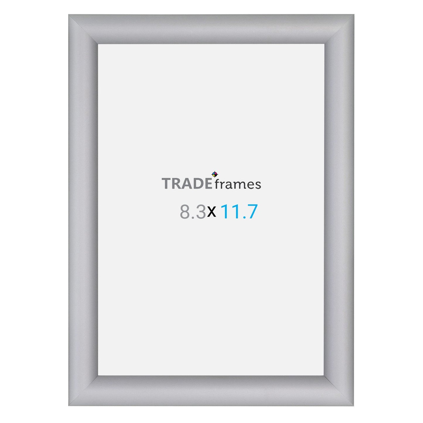 A4 (29.7 x 21 cm) Silver Snap Frame - 25MM Profile