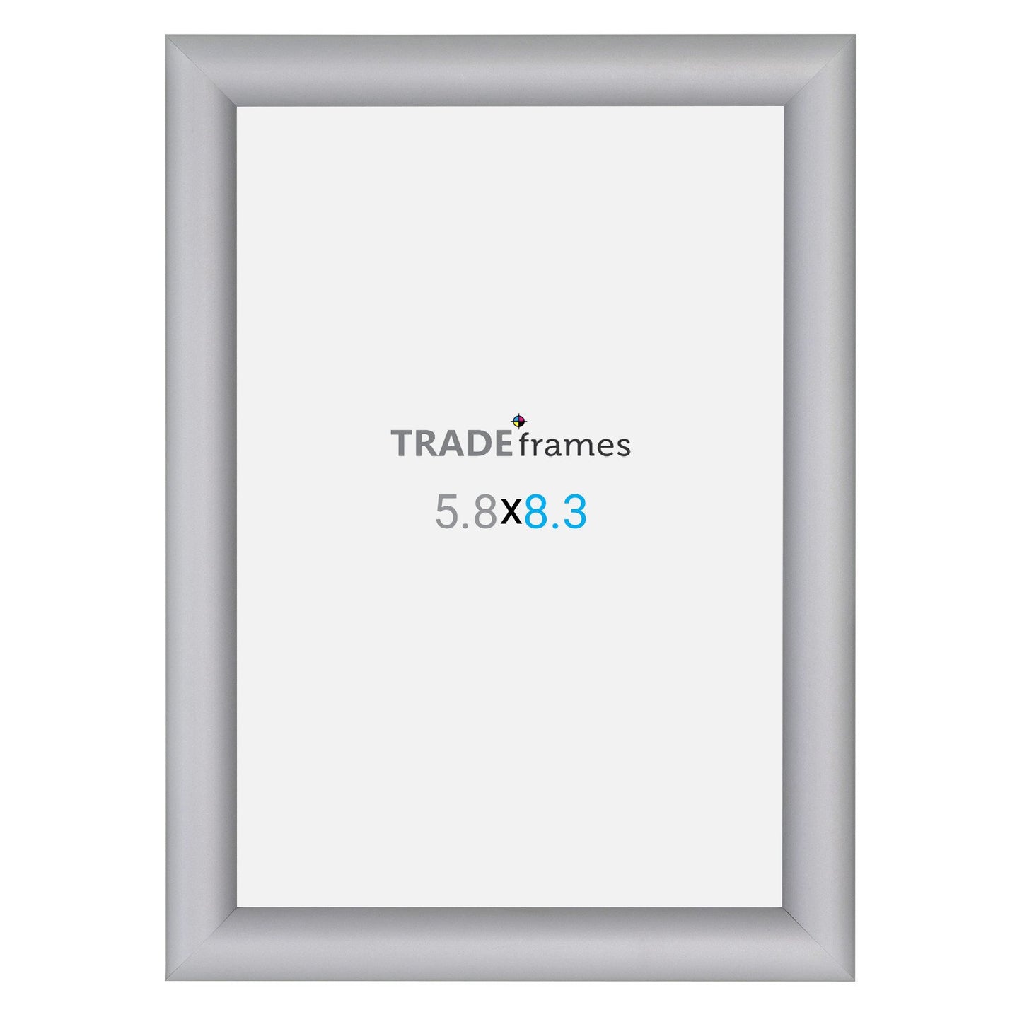 A5 (21 x 14.8 cm) Silver Snap Frame - 25MM Profile