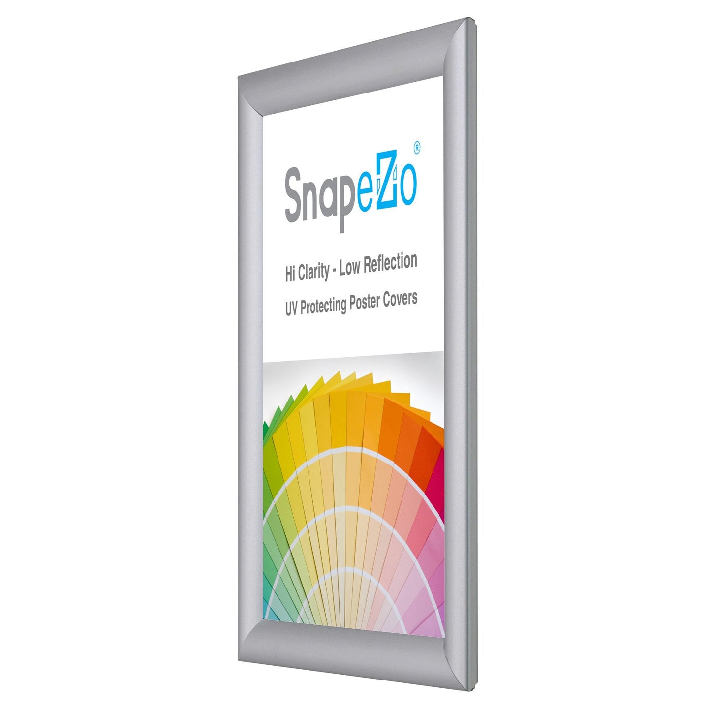 SnapeZo® A5 (21 x 14.8 cm) Silver Snap Frame - 25MM Profile