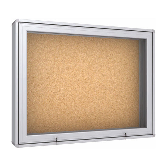 Super Maxi Notice Board Cork - with LED Light